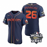 Astros 26 Trey Mancini Navy Nike 2022 World Series City Connect Flexbase Jersey,baseball caps,new era cap wholesale,wholesale hats